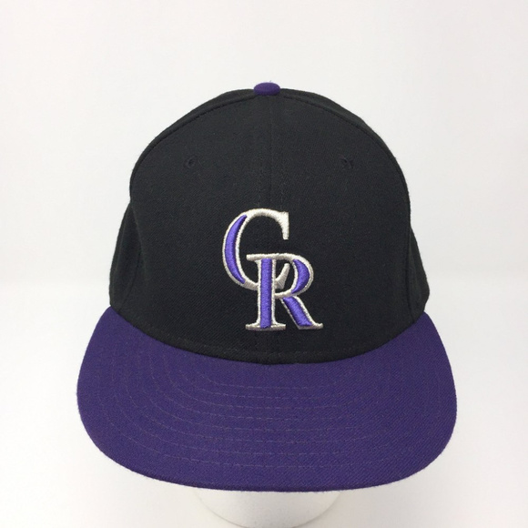 Colorado Rockies New Era Fitted‎ Hat - Picture 1 of 6